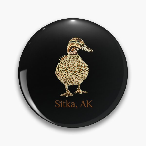Item preview, Sitka Alaska Mallard Duck Bird Lover Native American Style designed and sold by terrellmbeang.
