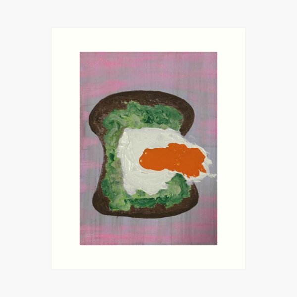 1/2 Sandwich Art Print