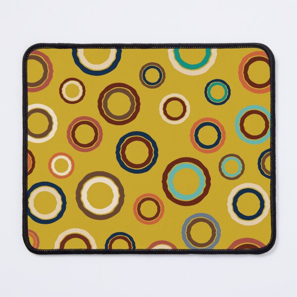 Item preview, Sirkel, Roughen Circle Shape Pattern in Retro Color Scheme designed and sold by BesanoStyle.