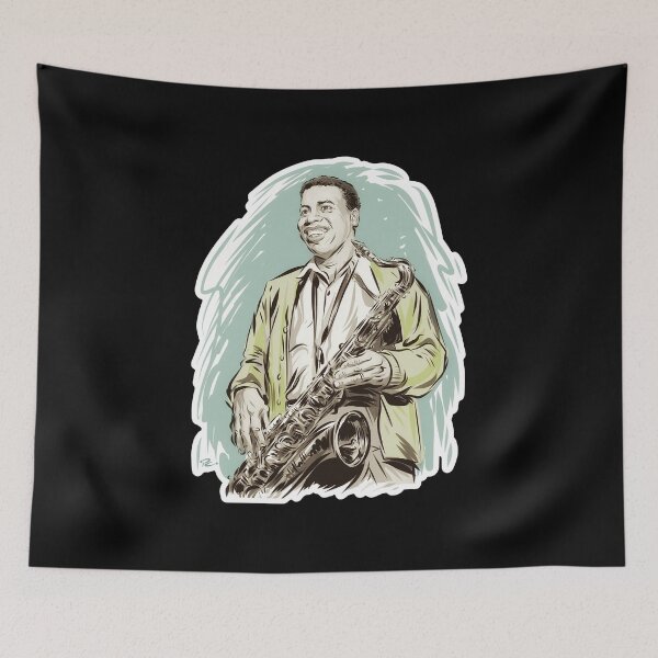 Item preview, Adaptive Energy Passion Attractive Funky Wayne Shorter - An Illustration By Paul Cemmickretro Wave designed and sold by HughesKnightado.