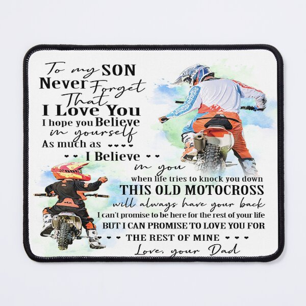 Item preview, Motocross - Never Forget That I love you designed and sold by SweetTea4U.