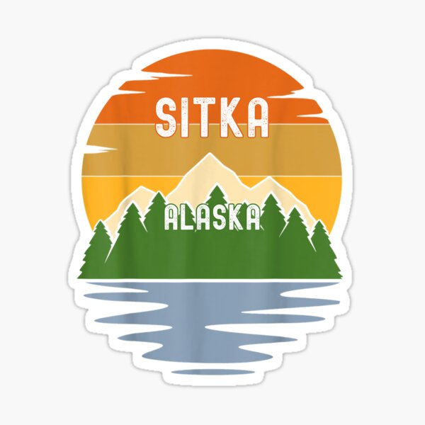 Item preview, From Sitka Alaska Vintage Sunset designed and sold by terrellmbeang.