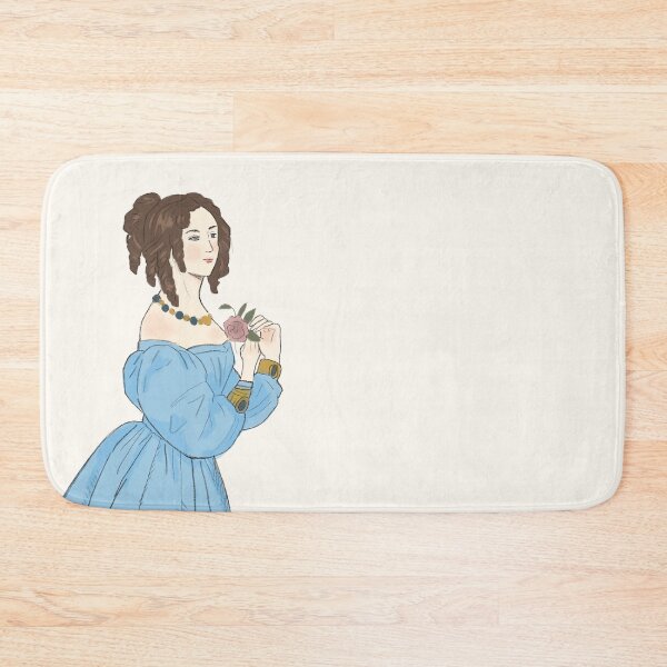 Item preview, Cute 1820's Dinner Dress Watercolor Fashion Illustration designed and sold by MariOyama.