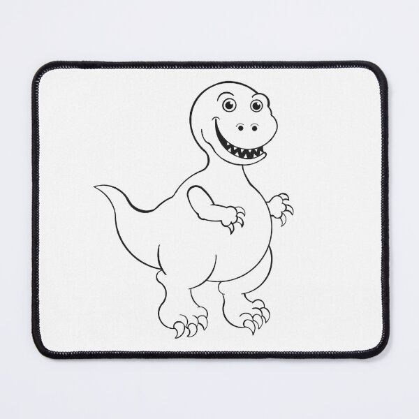 Item preview, Color Your Own T-Rex designed and sold by GrandpaH.