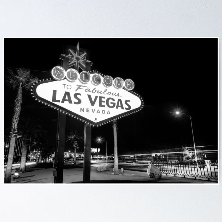 Welcome to Las Vegas Neon Sign - Nevada USA Greeting Card by Gregory Ballos