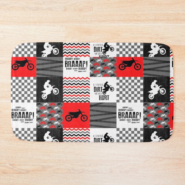 Item preview, MOTOCROSS BRAAAP RED designed and sold by SweetTea4U.