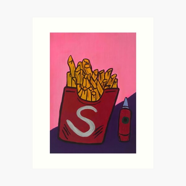 Spam Fries Art Print