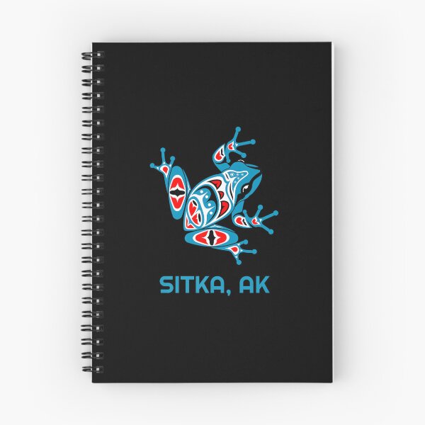 Item preview, Sitka Alaska Blue Red Frog PNW Indian Art Native American Premium designed and sold by terrellmbeang.