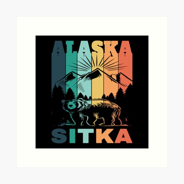 Item preview, Sitka Alaska Mountain View designed and sold by terrellmbeang.