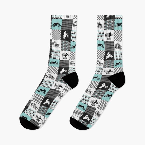 Item preview, MOTOCROSS BRAAAP TEAL designed and sold by SweetTea4U.