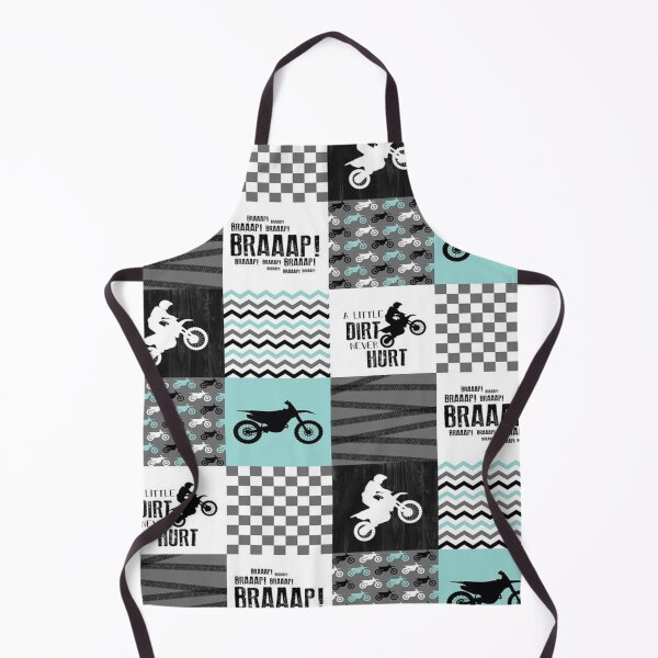 Item preview, MOTOCROSS BRAAAP TEAL designed and sold by SweetTea4U.