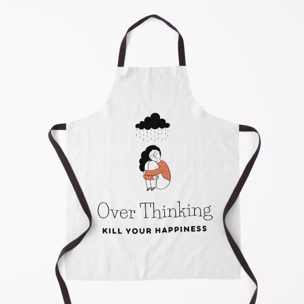 Item preview, Overthinking kills your happiness - Warning overthinking kills your happiness designed and sold by Mintminz.