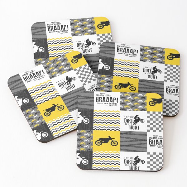 Item preview, MOTOCROSS BRAAAP YELLOW designed and sold by SweetTea4U.