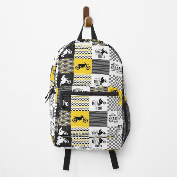 Item preview, MOTOCROSS BRAAAP YELLOW designed and sold by SweetTea4U.