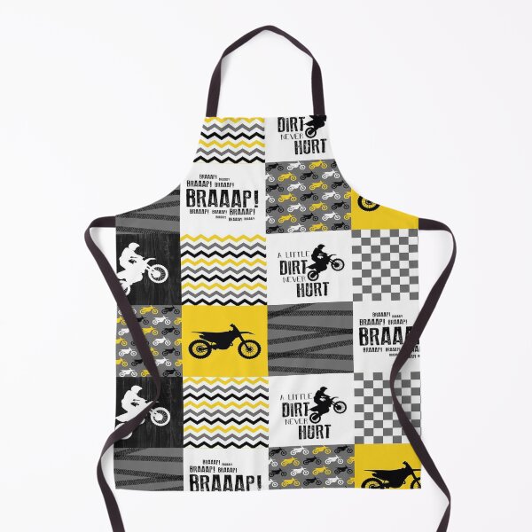 Item preview, MOTOCROSS BRAAAP YELLOW designed and sold by SweetTea4U.