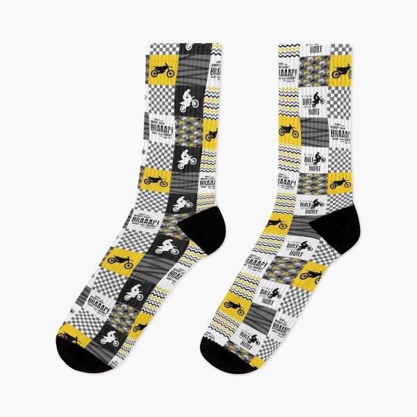 Item preview, MOTOCROSS BRAAAP YELLOW designed and sold by SweetTea4U.