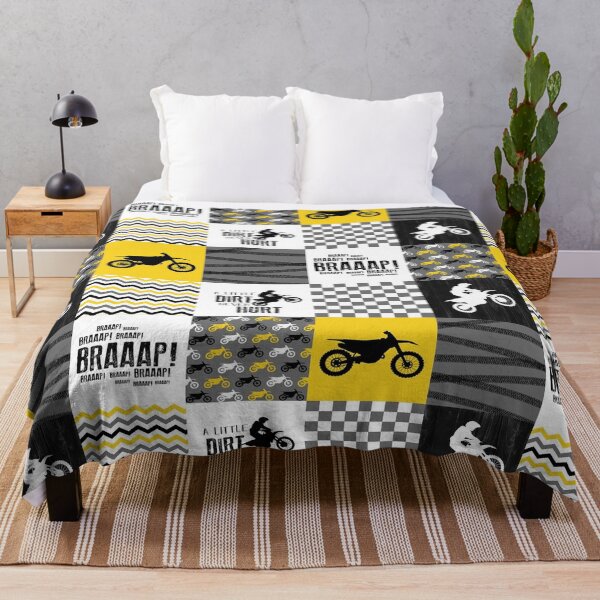 Item preview, MOTOCROSS BRAAAP YELLOW designed and sold by SweetTea4U.