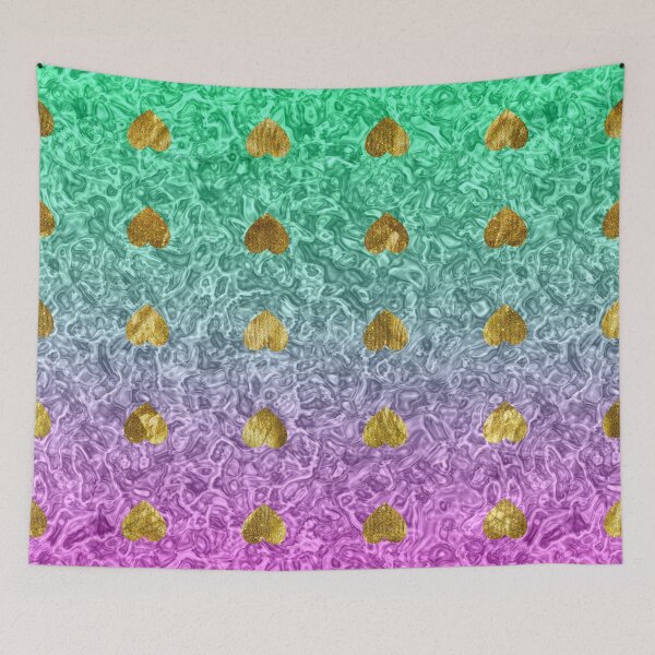 Item preview, Gold Aqua Background Paper - Aqua Background | Green Background designed and sold by Delandor.