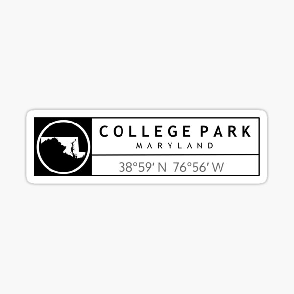 Item preview, college park MD designed and sold by alexchall.