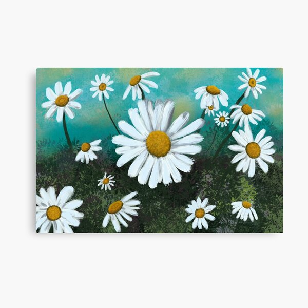 Item preview, Cheerful Daisy Garden illustration  designed and sold by MagicGnome47.