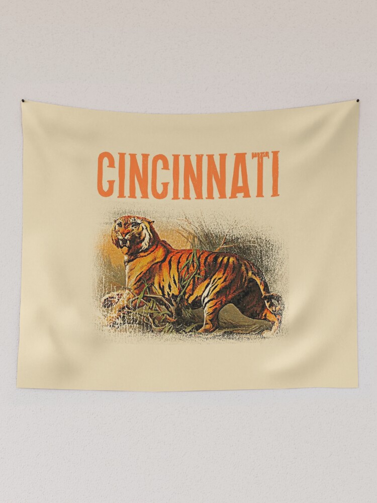 NFL Heritage Series CINCINNATI BENGALS 1968-Style Tiger Mascot