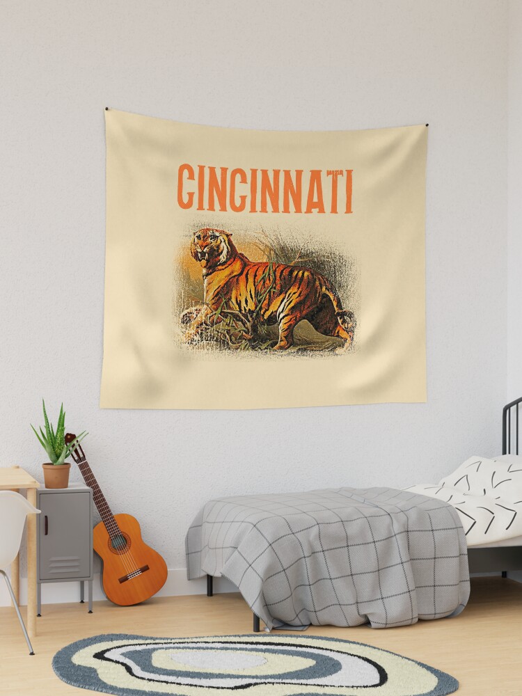 Cincinnati Bengals Full Tiger Vintage Essential T-Shirt for Sale