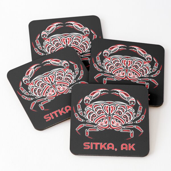 Item preview, Sitka Alaska Dungeness Crab Fisherman Native American Indian designed and sold by terrellmbeang.