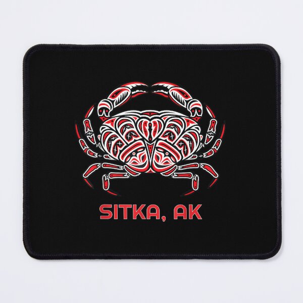 Item preview, Sitka Alaska Dungeness Crab Fisherman Native American Indian designed and sold by terrellmbeang.