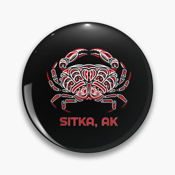 Item preview, Sitka Alaska Dungeness Crab Fisherman Native American Indian designed and sold by terrellmbeang.