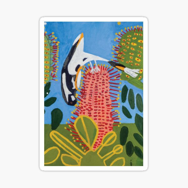 Item preview, Black Honeyeater Grevillea designed and sold by Zion Levy Stewart.