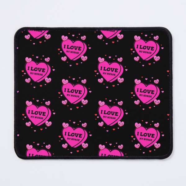 Item preview, I love my Nurse -- hearts winking smiling designed and sold by glitchman2.