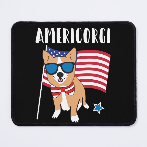 Item preview, AMERICORGI PATRIOTIC CORGI Funny 4th of July Day Independence America designed and sold by JennieDreher.