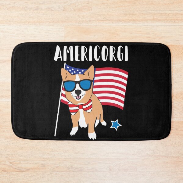 Item preview, AMERICORGI PATRIOTIC CORGI Funny 4th of July Day Independence America designed and sold by JennieDreher.