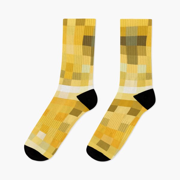 Aperçu de l'œuvre symétrie géométrique motif carré pixel abstrait arrière-plan en brun jaune créée et vendue par Mrvell.