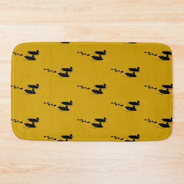 Item preview, Duck I Love You / Black Silhouette of Cute Ducks and Their Ducklings Ducks Swimming / Funny Duck Quote For Bird Lovers designed and sold by haRexia.