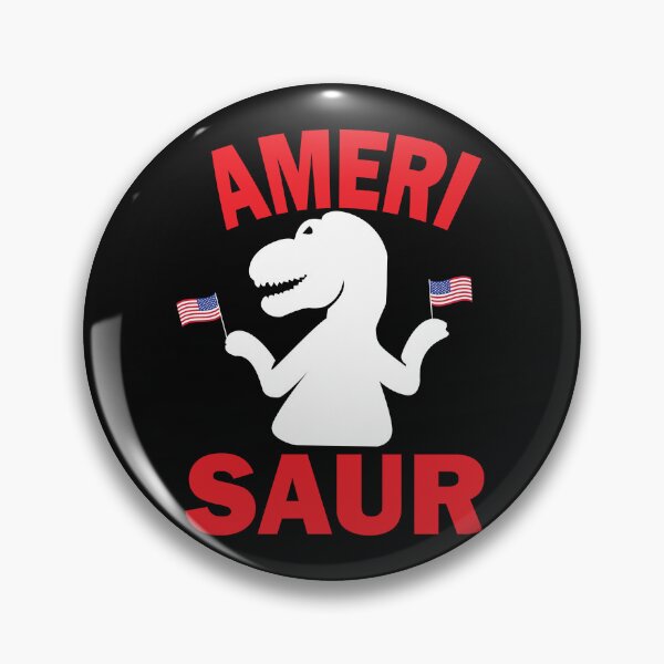 Item preview, Amerisaur funny America Dinosaur Funny 4th of July Day Independence America designed and sold by JennieDreher.