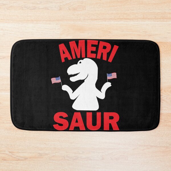 Item preview, Amerisaur funny America Dinosaur Funny 4th of July Day Independence America designed and sold by JennieDreher.