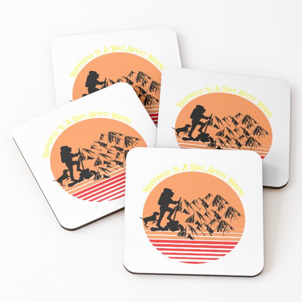 Item preview, Happiness Is A Day Spent Hiking  designed and sold by Ashsd.