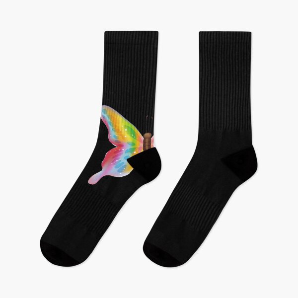 Item preview, Dickhouse rainbow butterfly designed and sold by mankelll.
