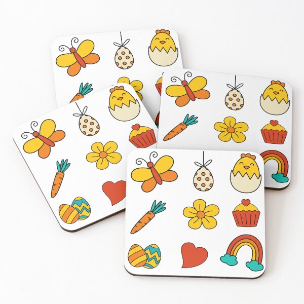 Item preview, Beautiful Retro Happy Easter Sticker Pack designed and sold by SidhuKeet1.