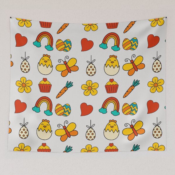 Item preview, Beautiful Retro Happy Easter Sticker Pack designed and sold by SidhuKeet1.