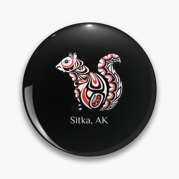 Item preview, Tribal Squirrel Sitka Alaska Native American Haida Style designed and sold by terrellmbeang.