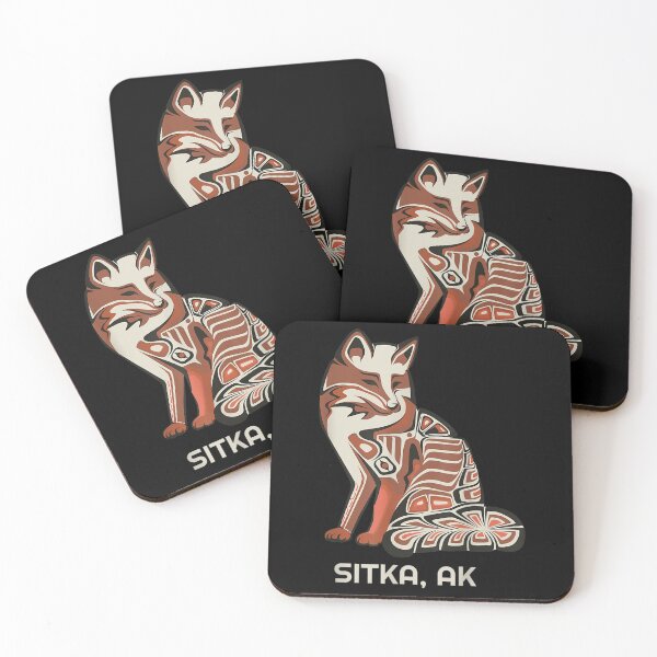 Item preview, Tribal Fox Sitka designed and sold by terrellmbeang.