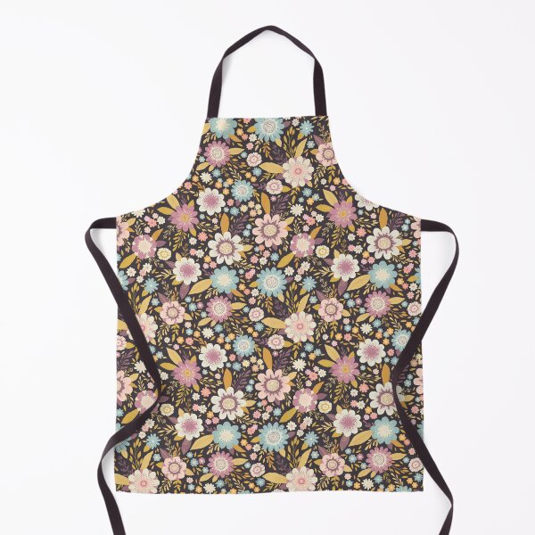 Item preview, Seamless pattern with hand drawn flowers, leaves, branches designed and sold by DarianaArt.