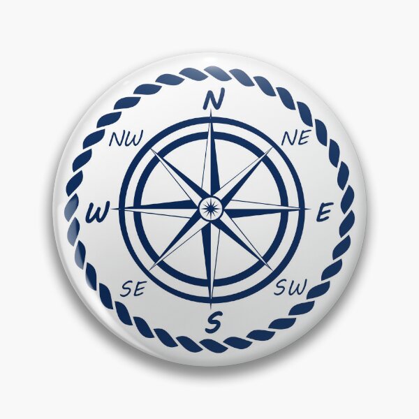 Item preview, Wind rose and rope designed and sold by i-cottagedesign.