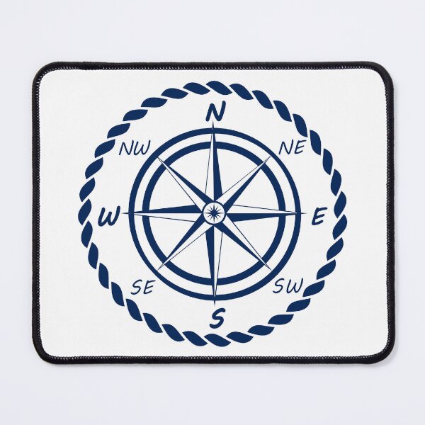 Item preview, Wind rose and rope designed and sold by i-cottagedesign.