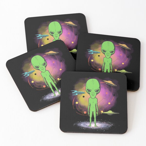 Item preview, Green alien  designed and sold by Vicente Saenz jr.