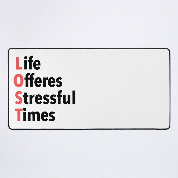 Item preview, Life Offers Stressful Times designed and sold by thilinank.