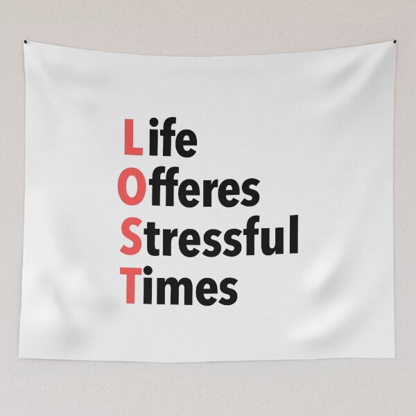 Item preview, Life Offers Stressful Times designed and sold by thilinank.