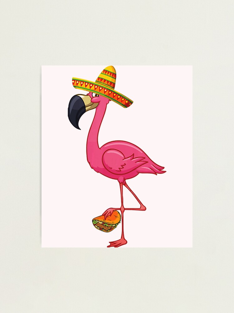 Fun flamingo straw flags - Chickabug